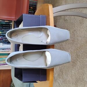 Prada Square Toe Kitten Heels